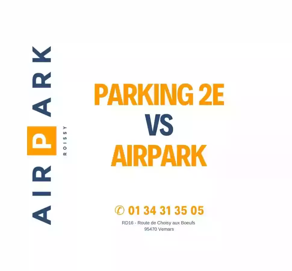 parking roissy terminal 2e vs airpark