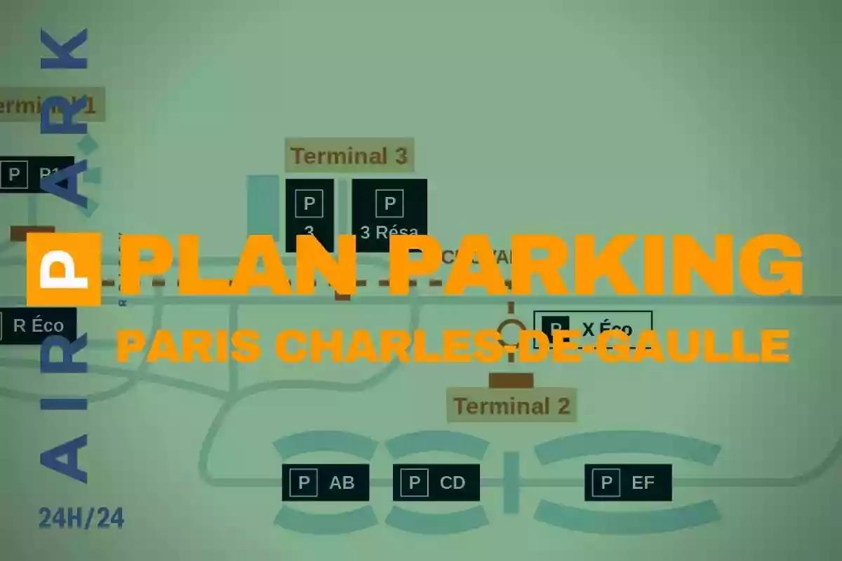 plan parking aeroport roissy